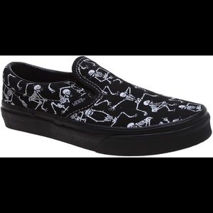 Vans Slip-on skeleton glow in the dark 6m/7.5w